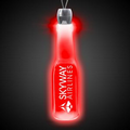 24" Red Round Bottle Light-Up Pendant Necklace